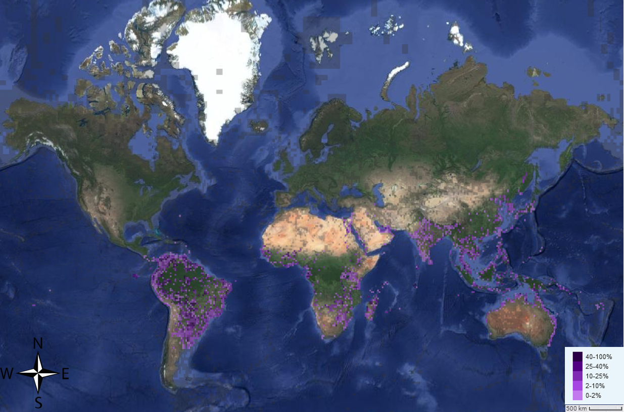 Butorides striata distribution.PNG